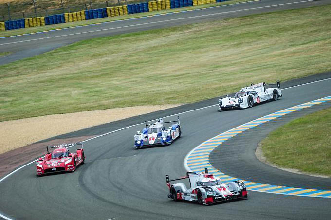 Alle LMP1-fabrieksteams opnieuw met bolides in actie in Le Mans